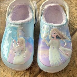 Disney Frozen Light Blue Clogs
